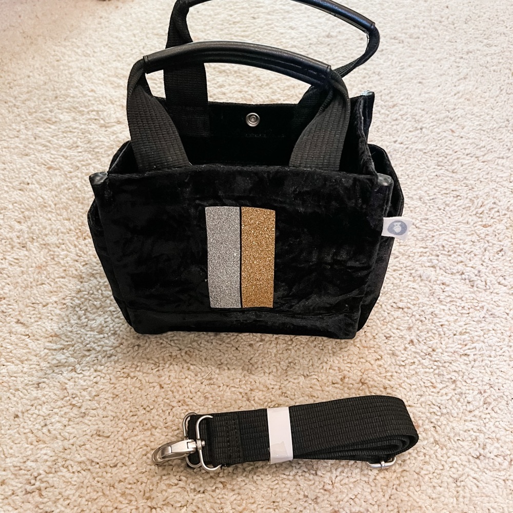 New without tags Quilted Koala Mini Luxe Velvet bag
